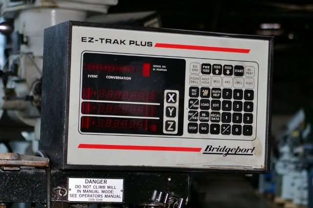 X=36" - Y=12" - Z=16" BRIDGEPORT ... CNC VERTICAL MILL